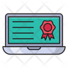 icons for digital certificate