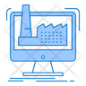 icon for digital manufacturing