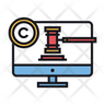 digital law icon svg