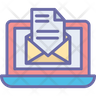digital mailing icon