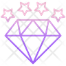 crystal star icon svg