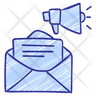 electronic newsletter icon