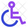 disability wheelchair icon