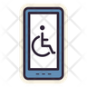 icon for telephone disk