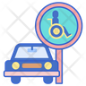 disabled parking icon png