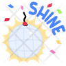 disco globe emoji
