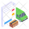 free dispatch shipment icons