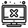 display error logo