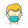 icon for disposable medical mask