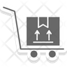 delivery warehouse icon svg