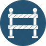 construction barrier icon download