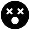 cross emoji logo