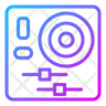 icon for dj turntable