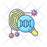 icon for dna fingerprinting