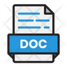 doc file icon svg