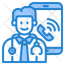 doctor call icon png