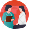 icons for medical consultation