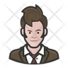 doctor who david icon png