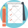 icon for document checklist