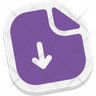 icon for download document