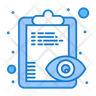 document viewing icons free
