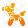 dog balloon icon download