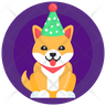 dog birthday logo
