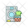 doing laundry icon svg