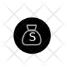 money deduction icon png
