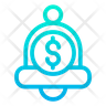 dollar notification icon png