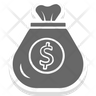 coin sack icon png
