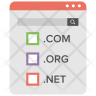 domain name system icons free