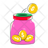 icons for money depreciation