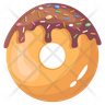 chocolate donut icons free