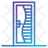 door hole logo