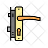door handle lock icon