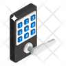 icons for smart door handle