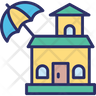 double story house icon