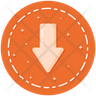 data arrow icon