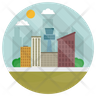 icons for downtown