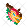 dragon mask emoji