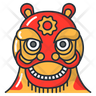 dragon mask logo
