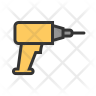 icon drill hole
