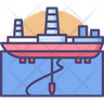 drill ship icon