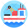 drilling vessel icon png