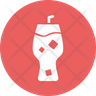 christmas chat icon svg