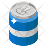 drink tin icon download