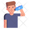 drinking water icon svg