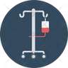 intravenous therapy icon svg