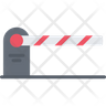car barrier icon